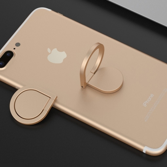 Phone Ring holder Metallic Rain Drop Phone Kickstand Phone Grip - Picture 2 of 8